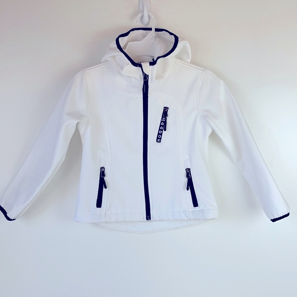 Reebok Little Girls’ Denali Jacket in White Size 5/6